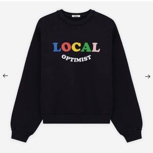 Madhappy Local Optimist Sweatshirt Black Size M Medium